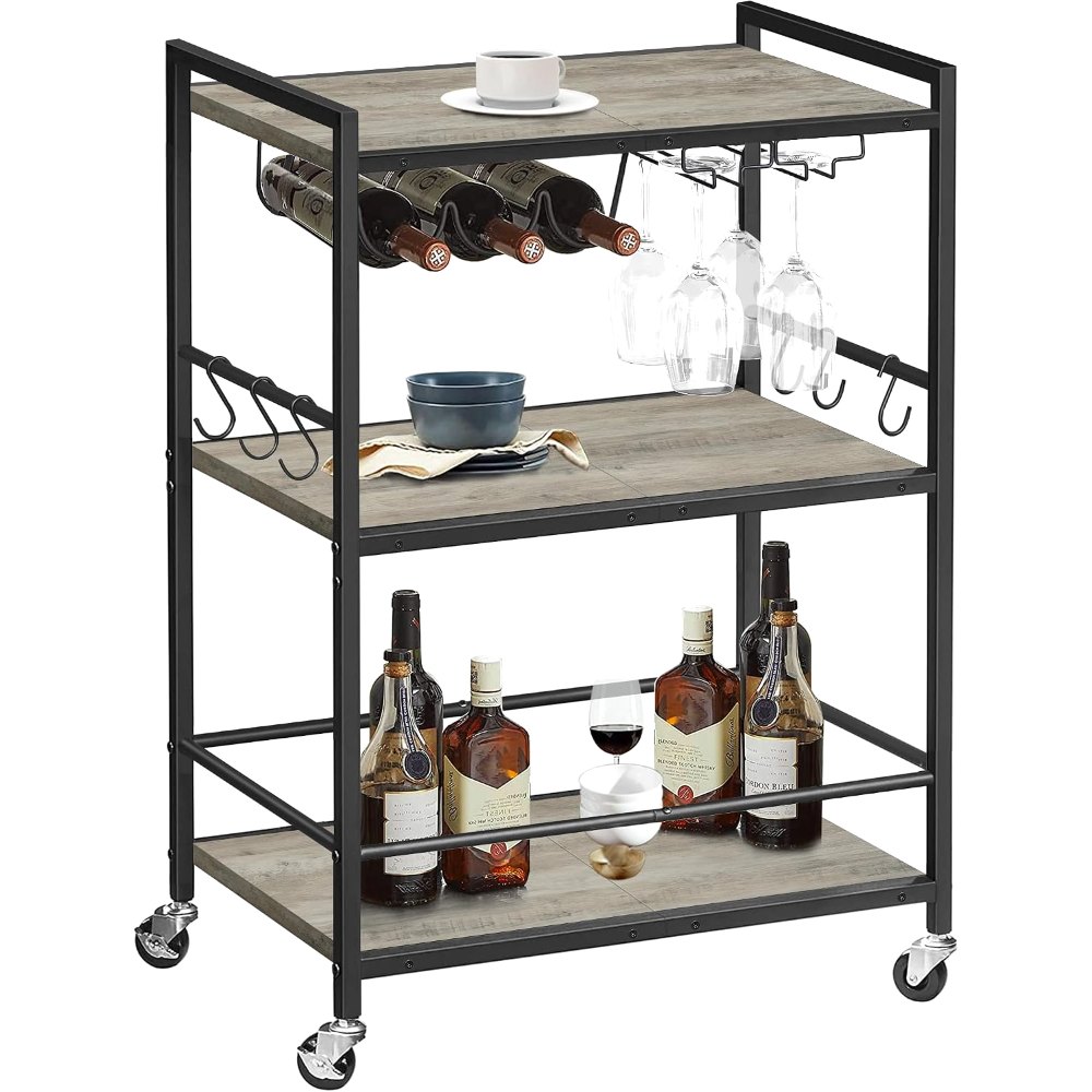 Bar Cart, Greige, detail 8