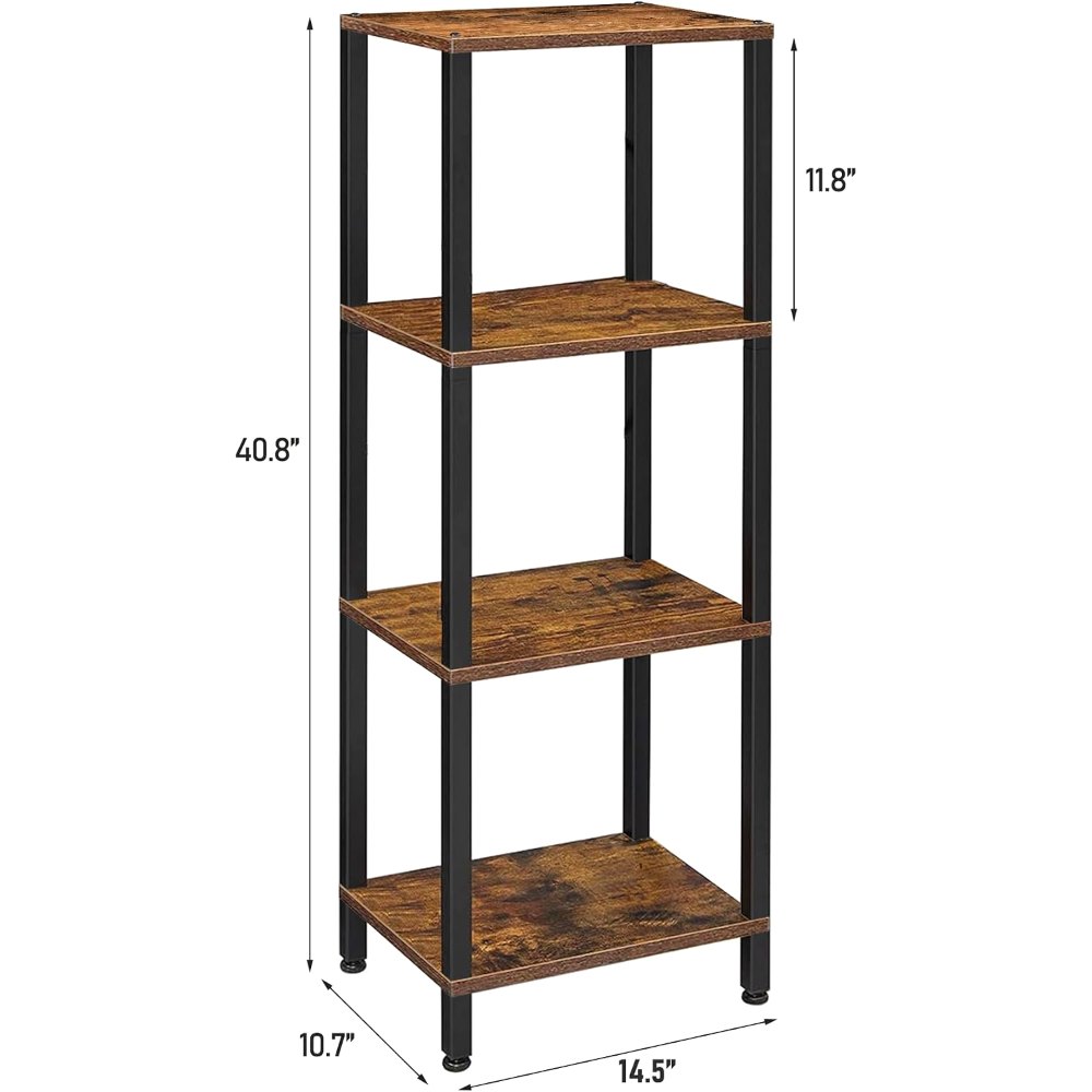 Bookshelf, Brown, 14.5" wide, view 2