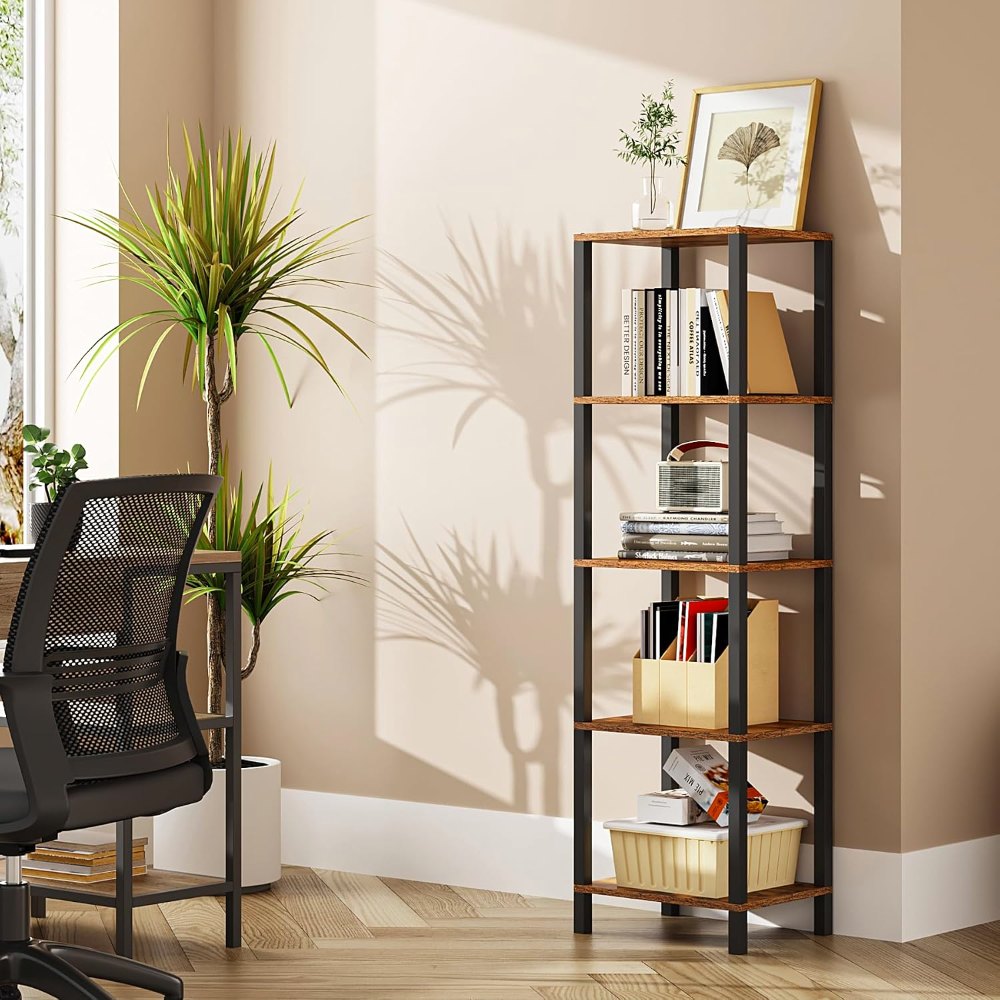 Bookshelf, Brown, 53.2" tall