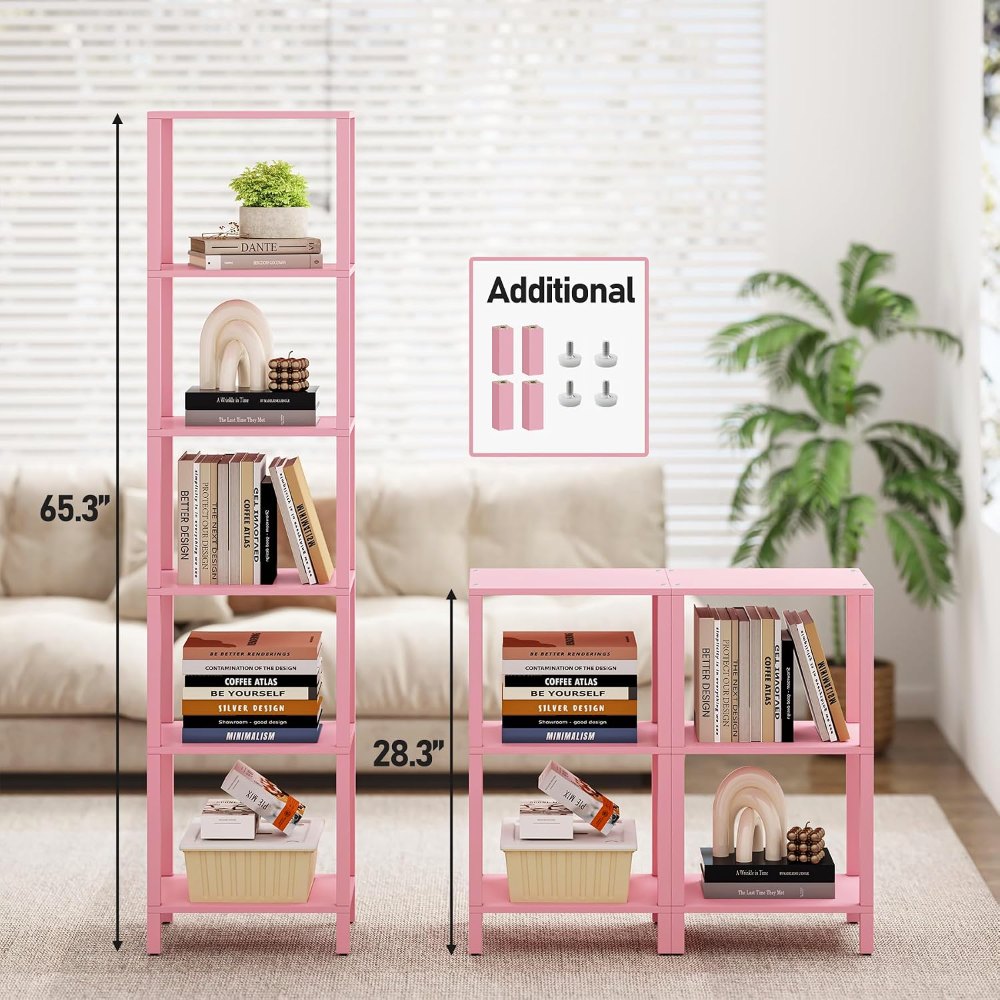 Bookshelf, Pink, view 3