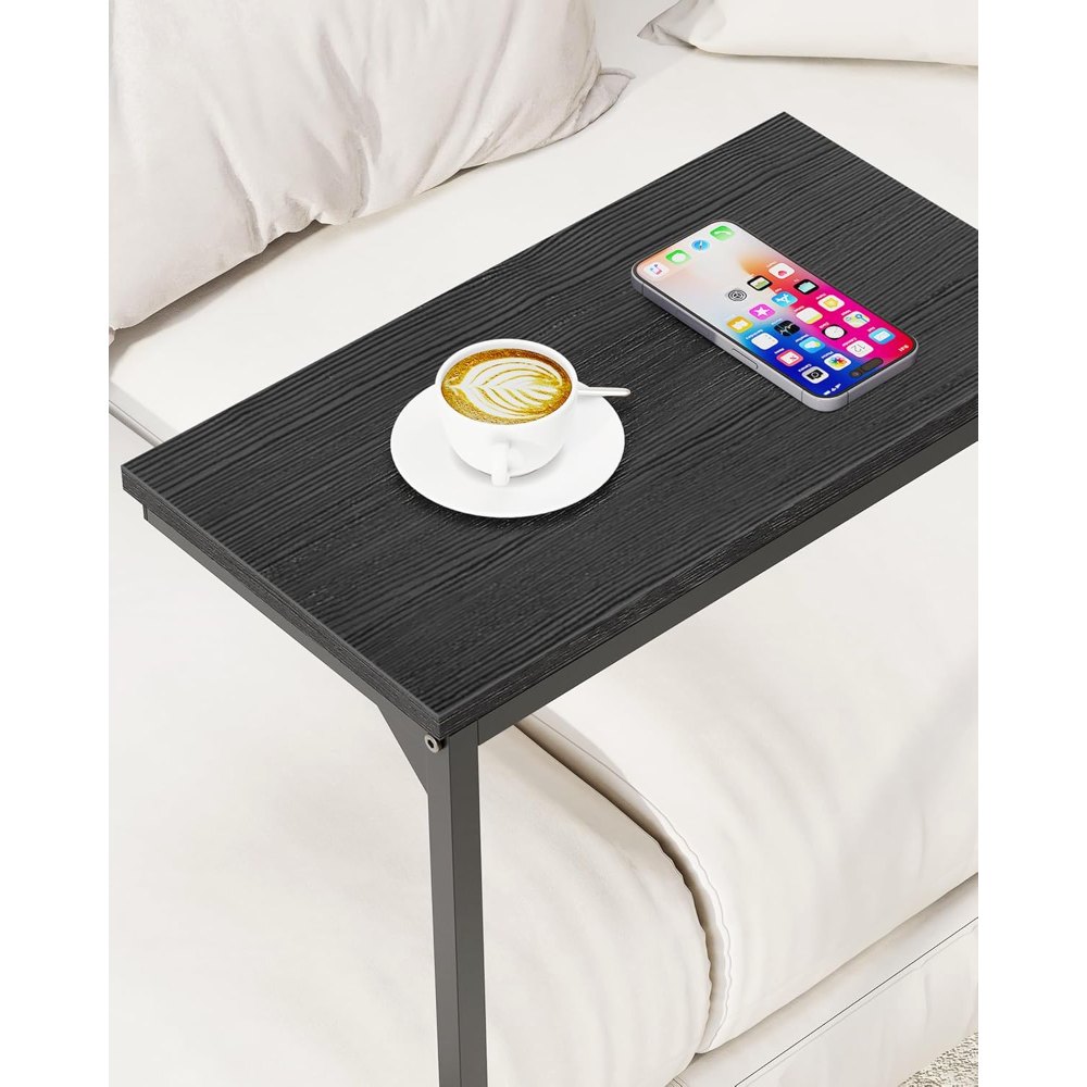 C Shaped End Table, Set of 2, Black, view 5