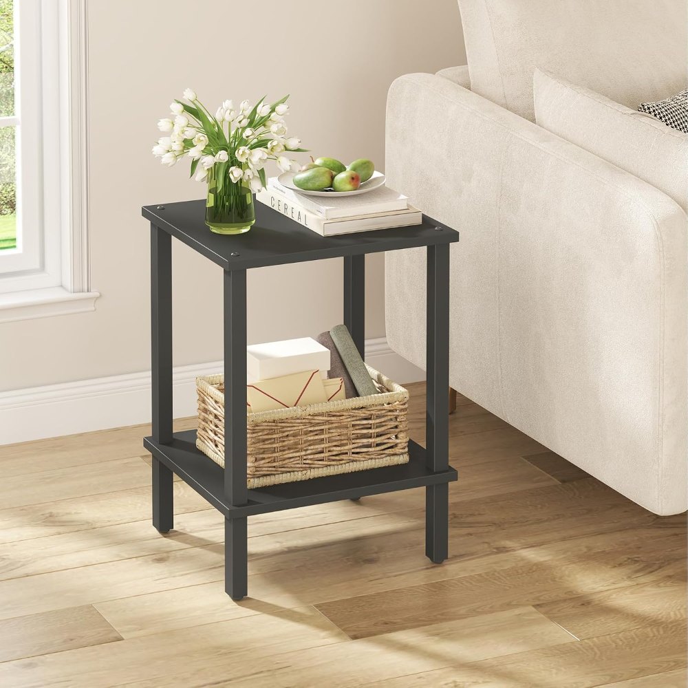 End Table, Black, 15" wide, view 2