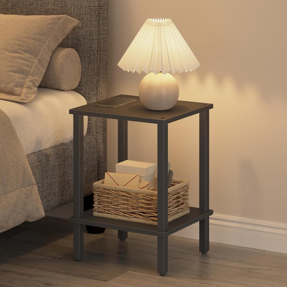 End Table, Black, 15" wide, view 8