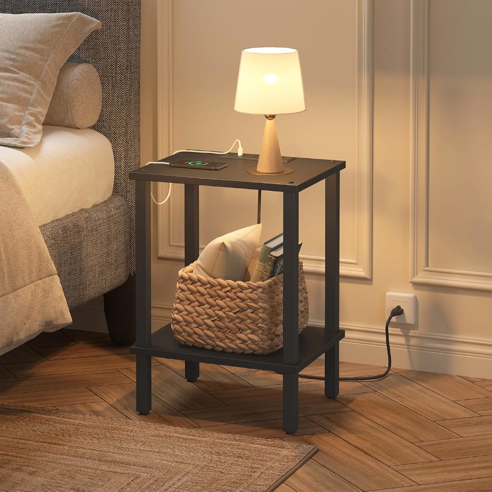 End Table, Black, 21.7" wide, view 4