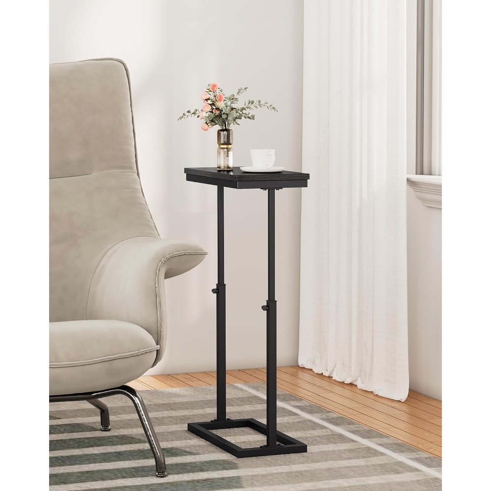 End Table, Black, 7.9" wide, view 6