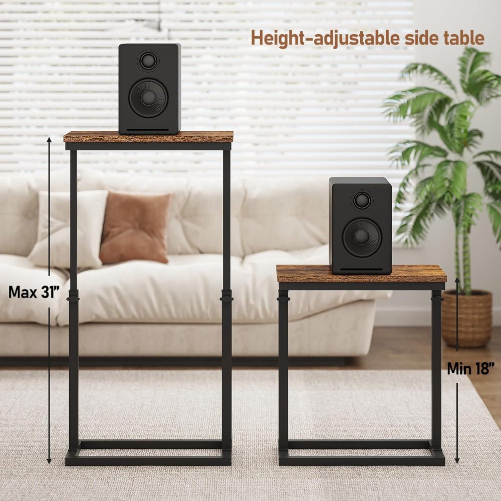 End Table, Brown, 7.9" wide, view 2
