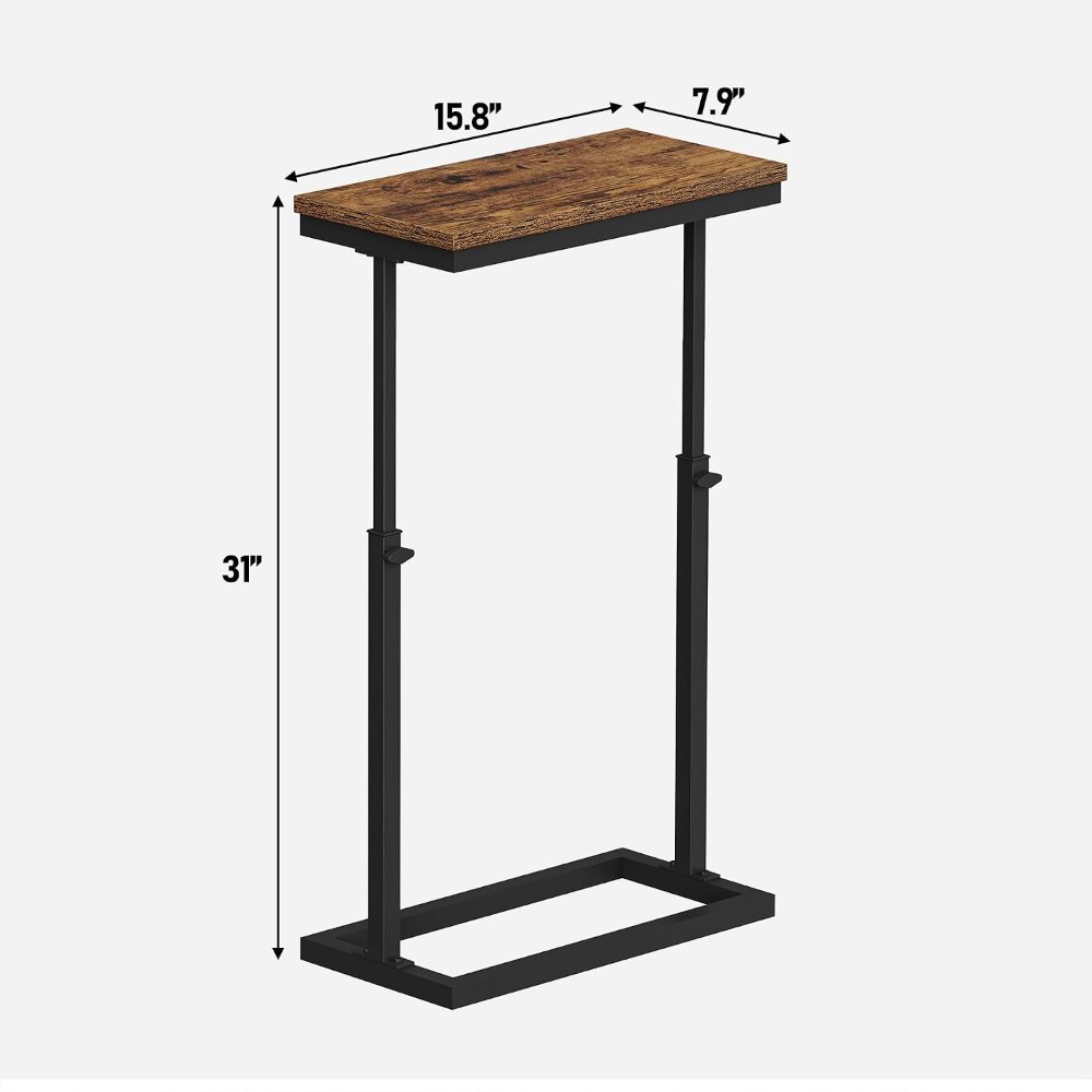 End Table, Brown, 7.9" wide, detail 8
