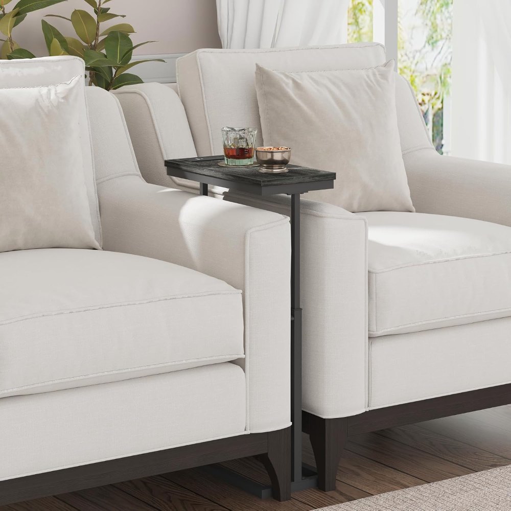End Table, Grey, view 5