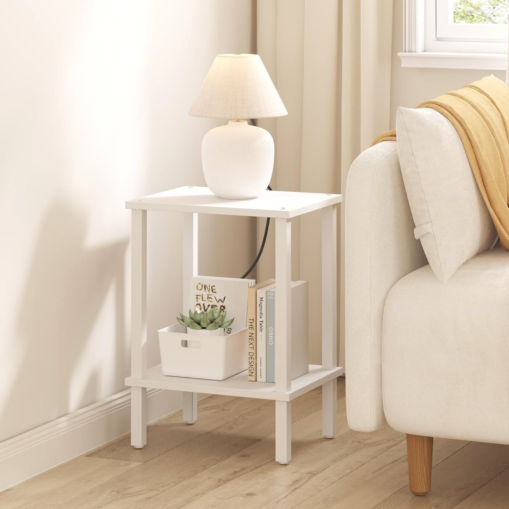 End Table, Pure White, view 2