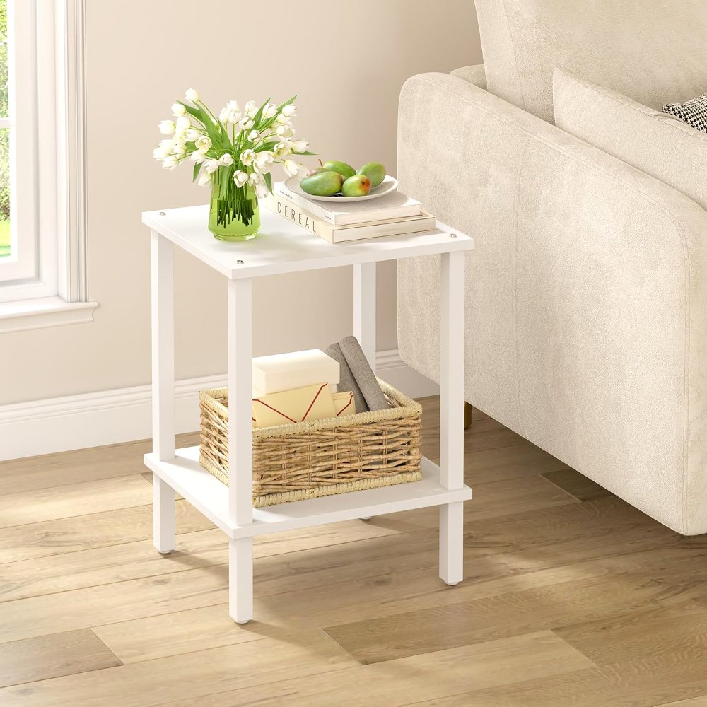 End Table, Pure White, view 6