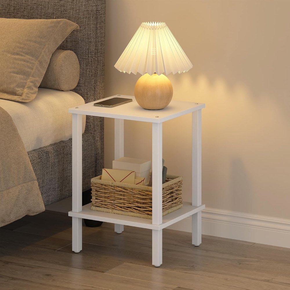 End Table, Pure White, view 7