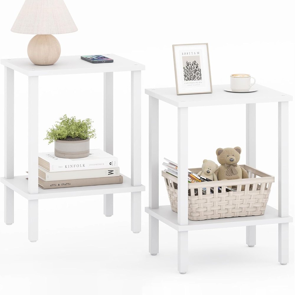 End Table, Pure White