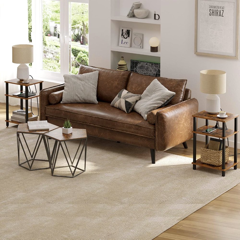 Side Table, Brown, view 2