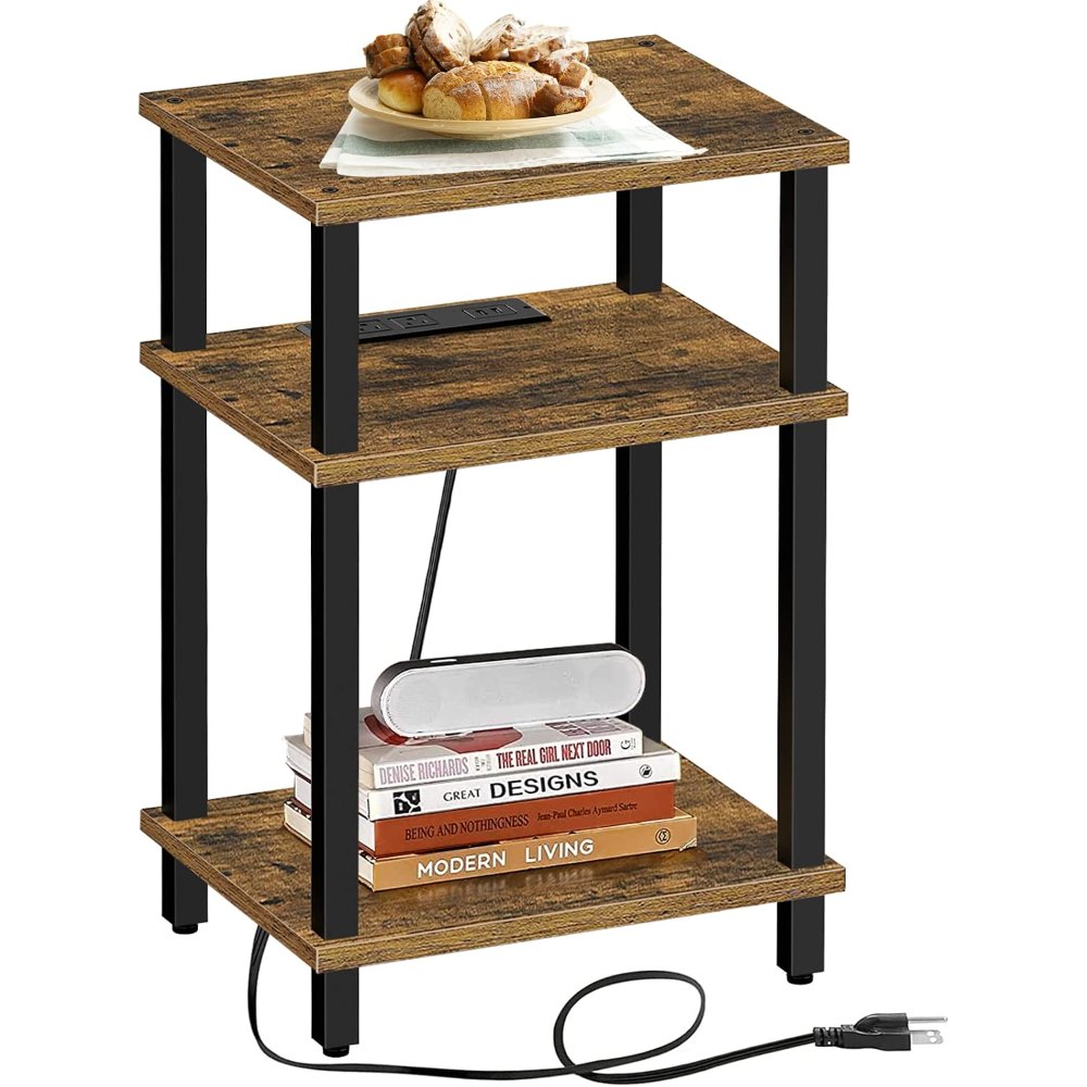 Side Table, Brown, view 4