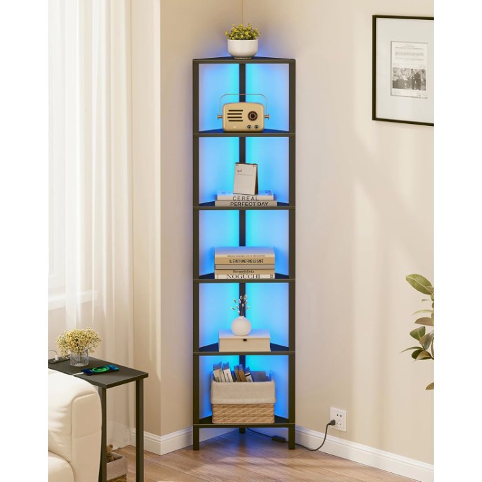Corner Shelf, Black