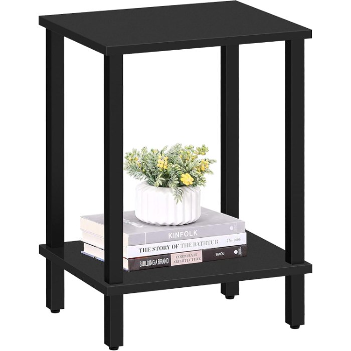 End Table, Black, 15" wide