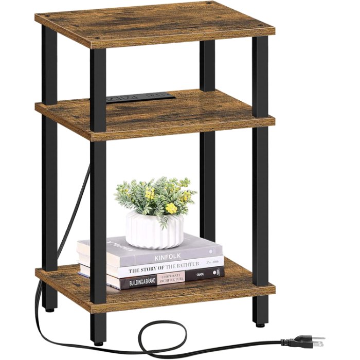 Side Table, Brown