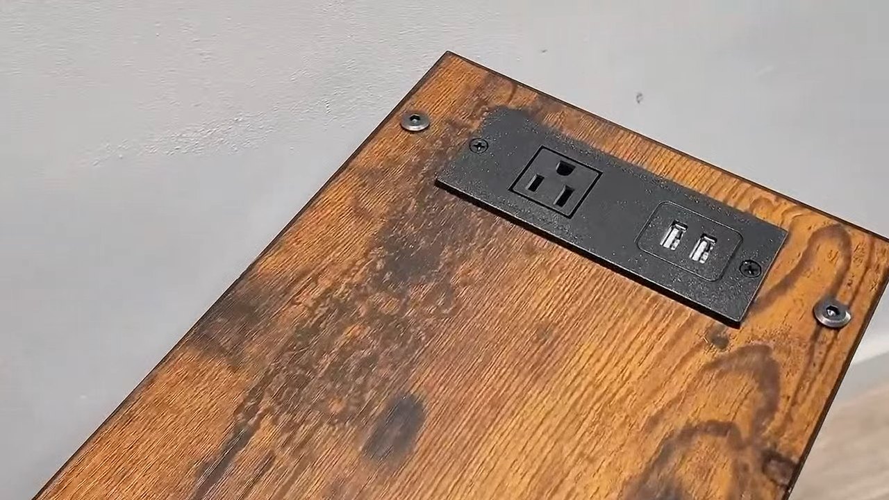 Small Narrow End Tables, Brown, video